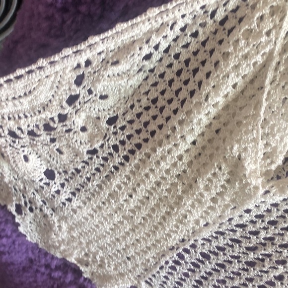 White Stringed cardigan - Picture 3 of 8